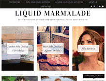 Tablet Screenshot of liquidmarmalade.com